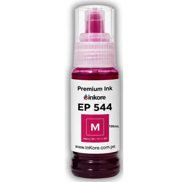 Tinta Inkore® Magenta 100 ml para uso en Epson Serie 504-544