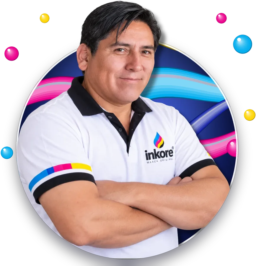 El Señor de las Tintas, distribuidor de tintas Inkore en Bolivia